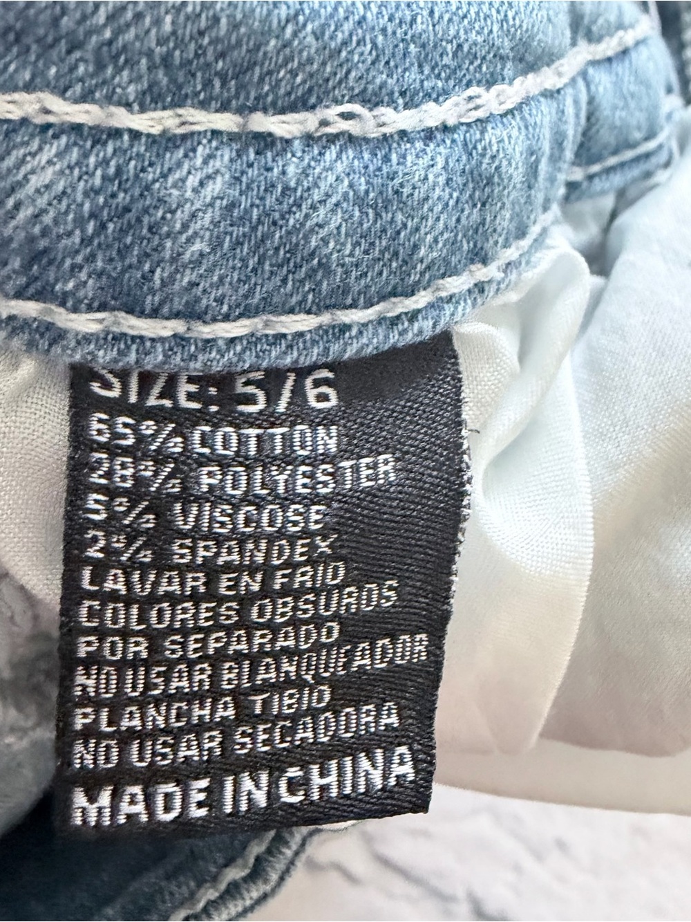 Sky Premium Collection Boot Cut Jeans 5/6 | Y2K Bling Pockets - Picture 9 of 9